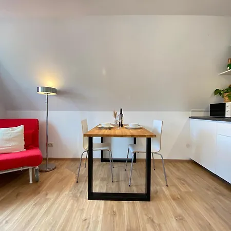 Appartement Urban Vista I I Kueche I Bergblick